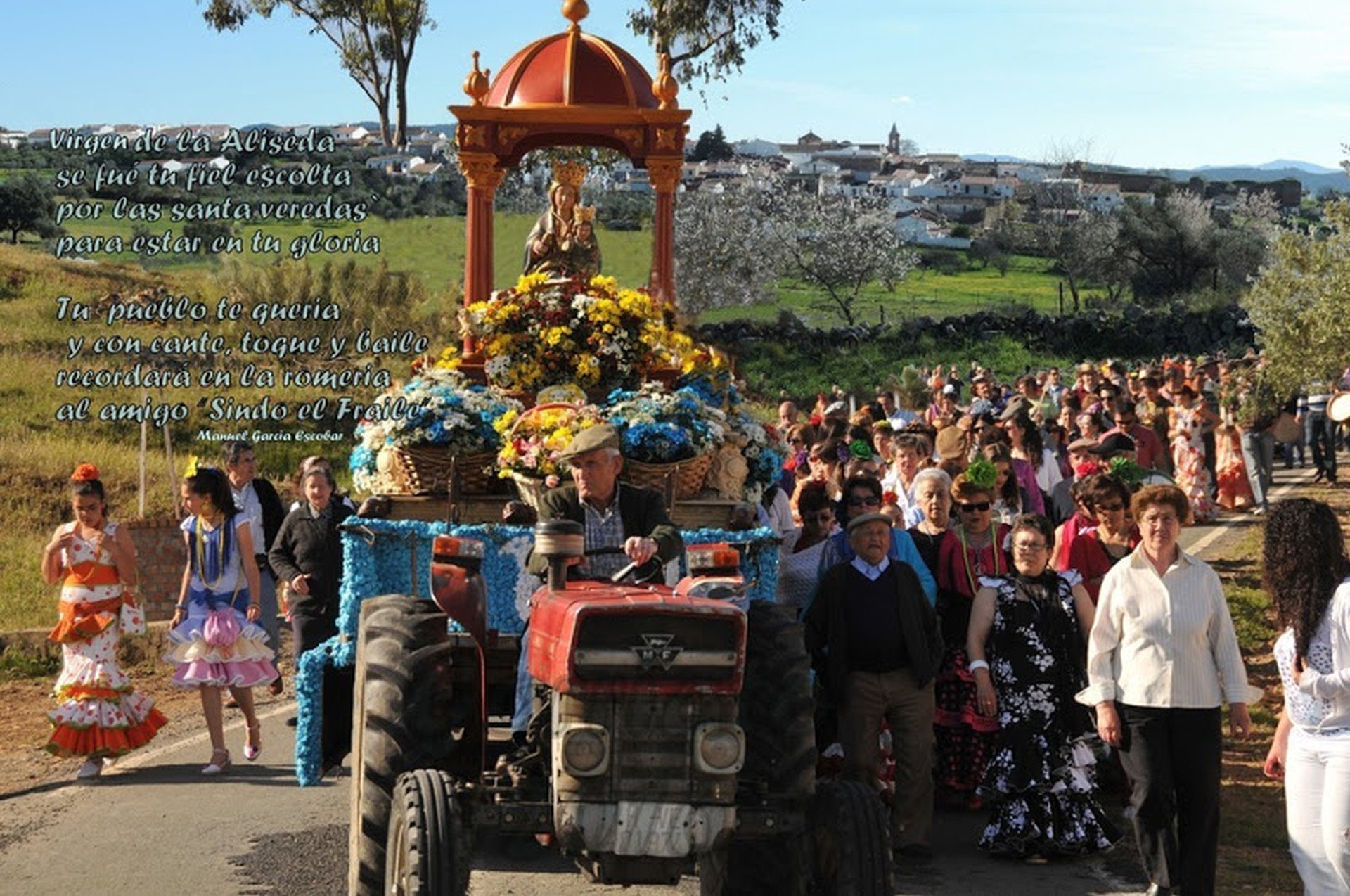 Romería en honor a la Virgen de la Aliseda 2016 Cumbres de San Bartolomé